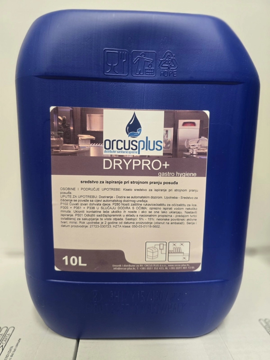 Tekuće sredstvo za ispiranje posuđa DryPro+ 10L