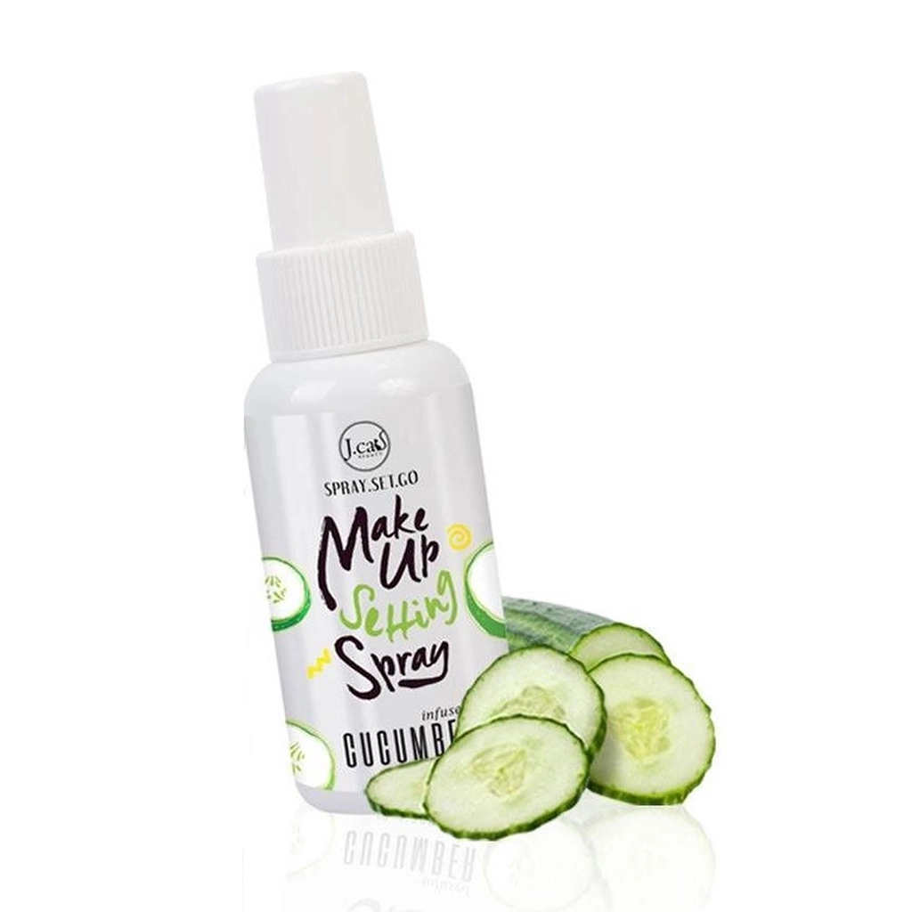 J.CAT SPRAY SET GO MAKEUP SETTING SPRAY CUCUMBER, SS103