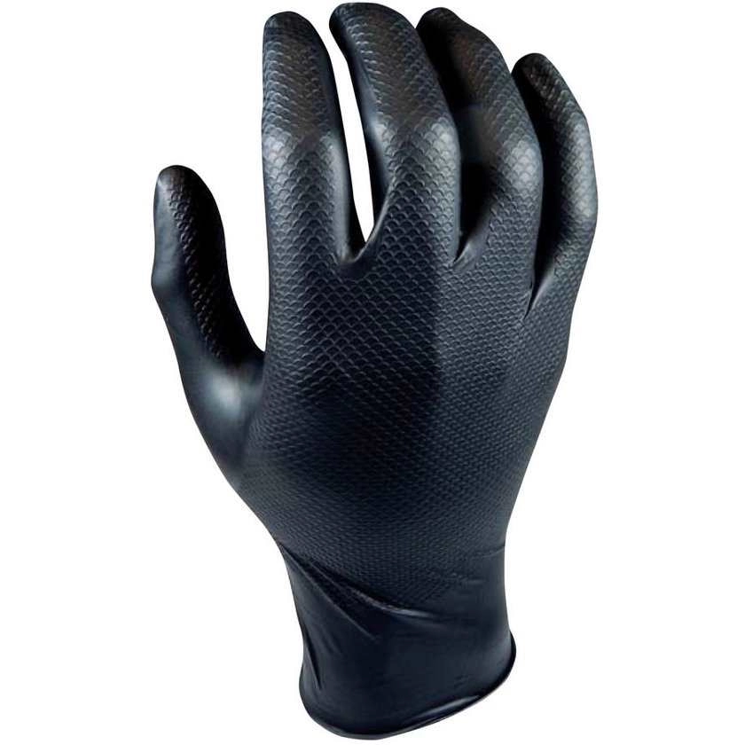 Jednokratne rukavice MERCATOR GOGRIP PRO crna